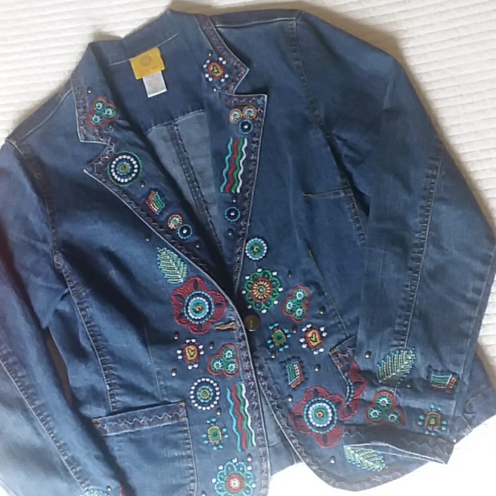 Ruby Rd Blazer w tank - Picture 2 of 4